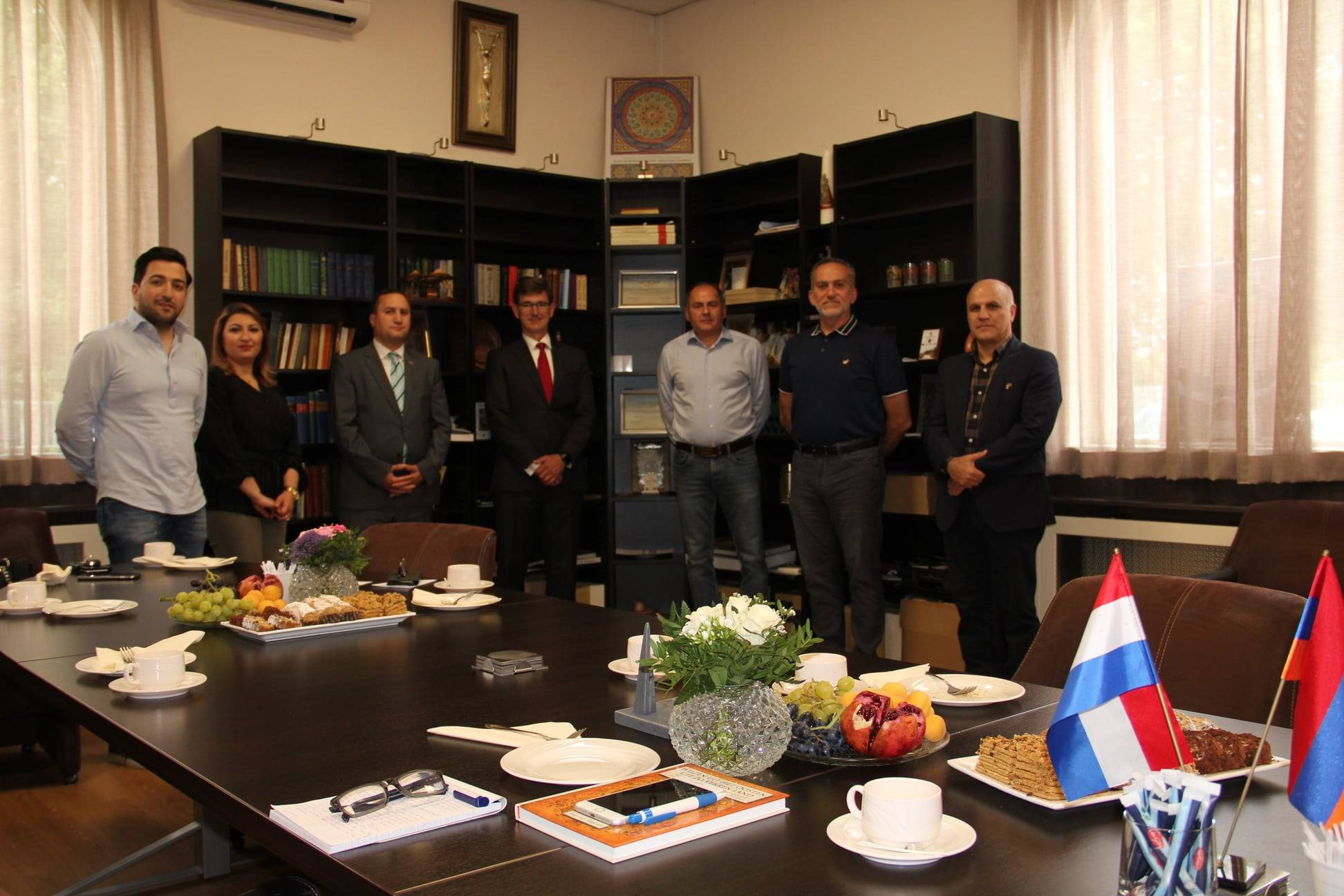 Visit of the Ambassadors of Armenia and the Netherlands to Almelo