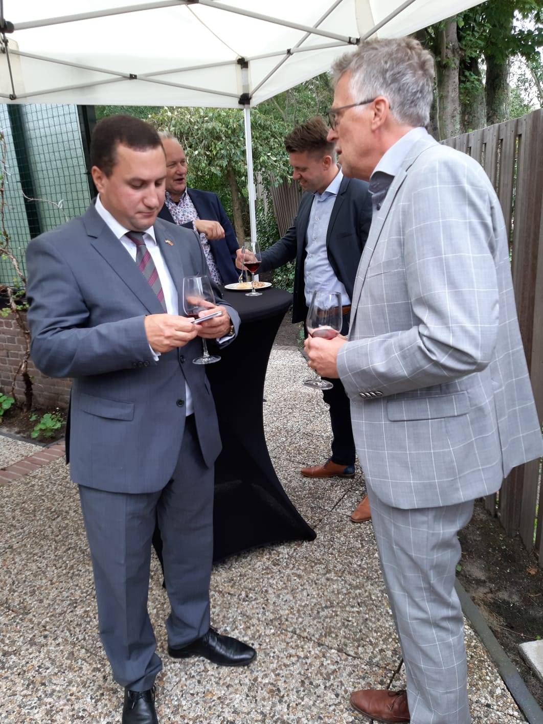 Reception in honor of the newly appointed Ambassador of the Netherlands