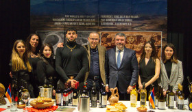 On 30 October, upon the initiative of the “Diplomat” magazine, the "Wine Extravaganza" event presenting national wines of different countries took place in the Hague