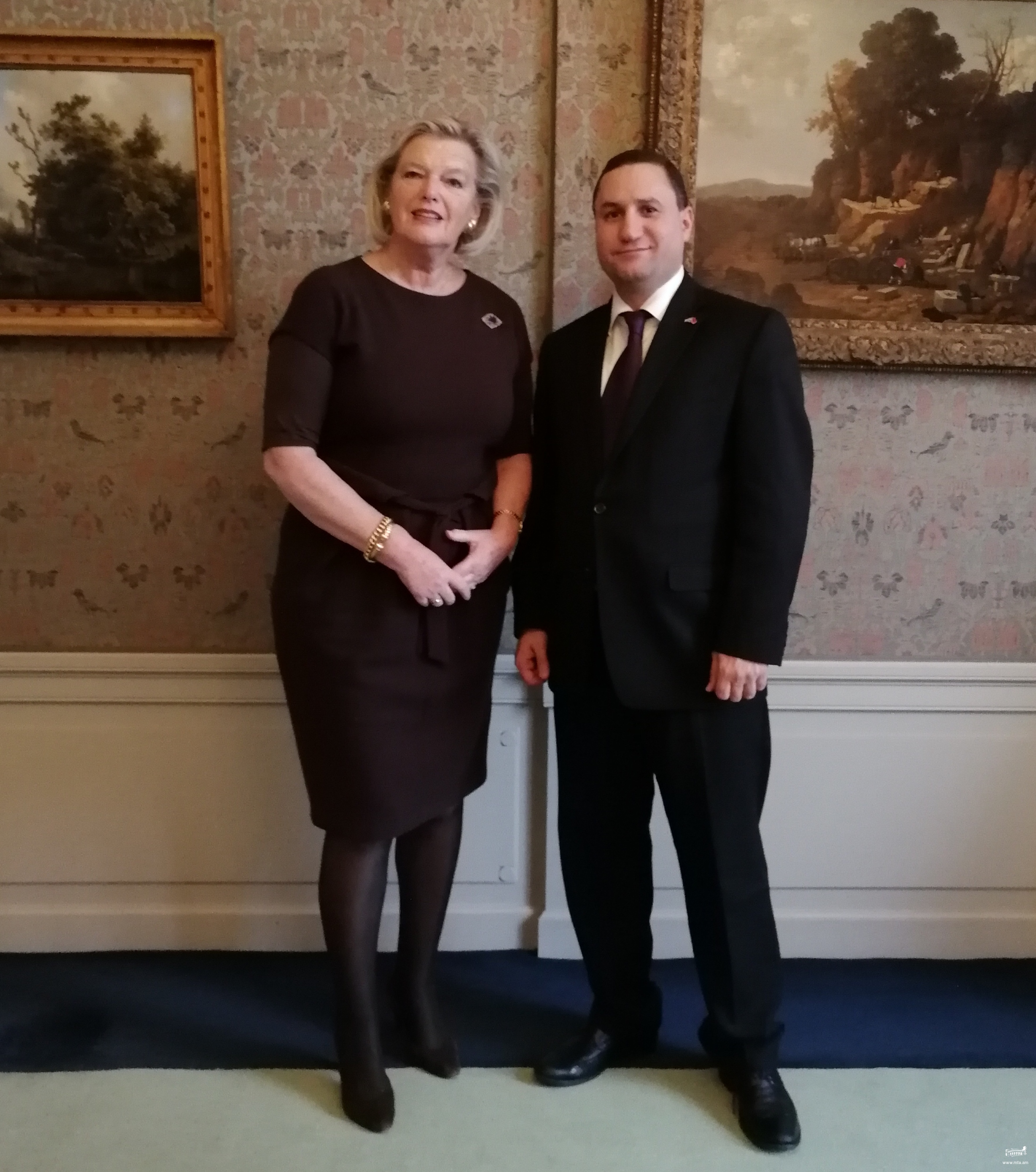 Ambassador of Armenia meets the President of the Netherlands’ Senate