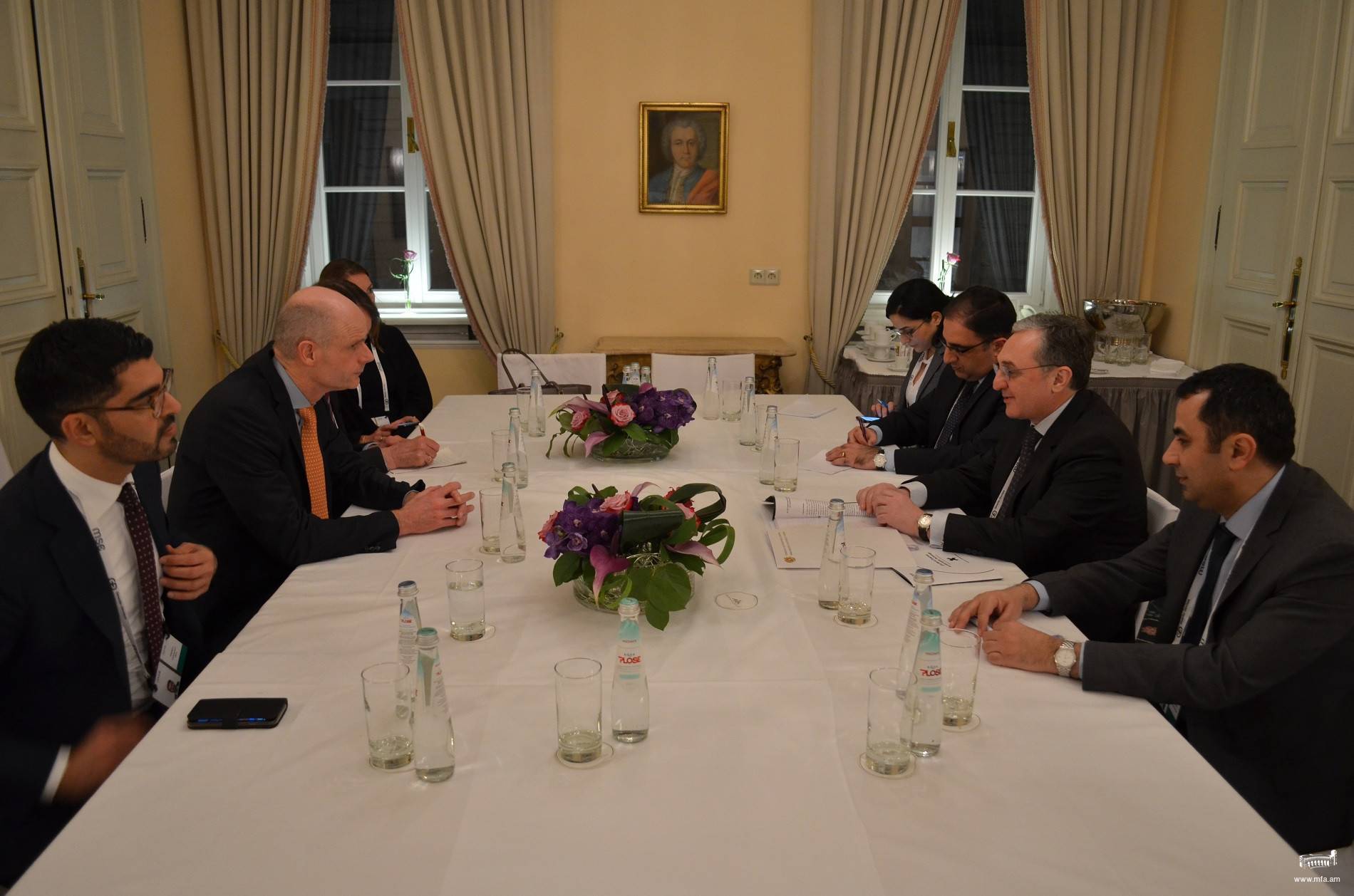 Meeting of the Armenian and Dutch Foreign Ministers