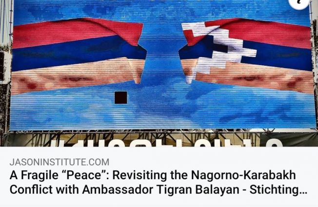 A Fragile “Peace”: Revisiting the Nagorno-Karabakh Conflict with Ambassador Tigran Balayan