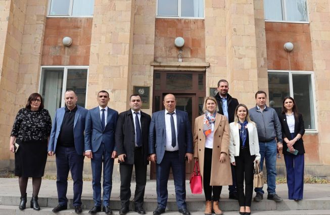 The Delegation led by Djuna Bernard, the Deputy Speaker of the Chamber of Deputies of Luxembourg visited Dilijan