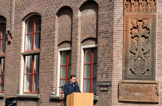 Remarks by Ambassador Tigran Balayan at the Armenian Genocide Commemoration Ceremony in Amsterdam