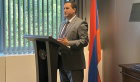 Awarding ceremony of the Dutch politicians at the Embassy of Armenia