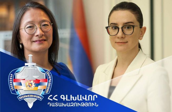 The meeting of the Prosecutor General of Armenia Anna Vardapetyan with the Prosecutor General of the Netherlands Sue Preenen