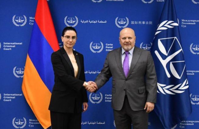 The Prosecutor General of Armenia Anna Vardapetyan met with the Prosecutor of the International Criminal Court Karim Khan