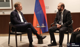 Meeting of the Foreign Minister of Armenia with the former member of the House of Representatives of the Netherlands