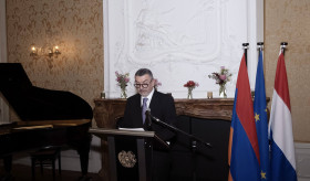 Reception dedicated to the 34th Anniversary of the Independence of the Republic of Armenia was organized in The Hague