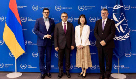 The visit of Deputy Foreign Minister of Armenia Robert Abisoghomonyan to the ICC