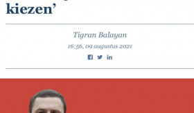Նիդերլանդական հեղինակավոր «The Post Online» կայքը հրապարակել է դեսպան Տիգրան Բալայանի «Կողմնորոշվելու ժամանակն է» խորագրով խմբագրական հոդվածը